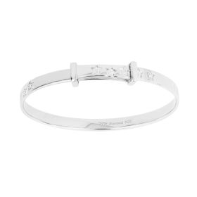 Twinkle Little Star Expanding Bangle with Diamond