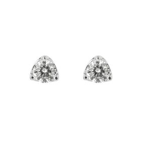 Diamonfire Three Claw Solitaire Stud Earrings