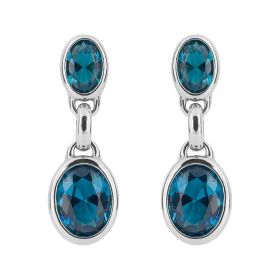 Fiorelli Aqua Crystal Drop Earrings