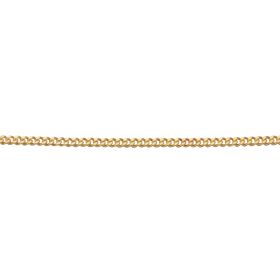 0.5mm Curb Chain 46cm in 9ct Gold