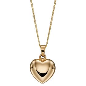 Small Heart Pendant in 9ct Gold