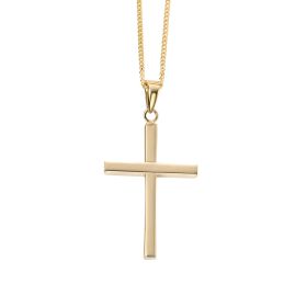 Large Cross Pendant in 9ct Gold