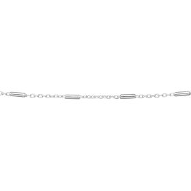 Oval Link Trace and Cylinder Chain 46cm