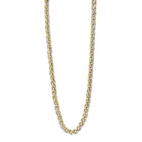 Fred Bennett Two Tone Spiga Link Necklace
