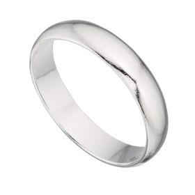 4mm Curved Band Ring