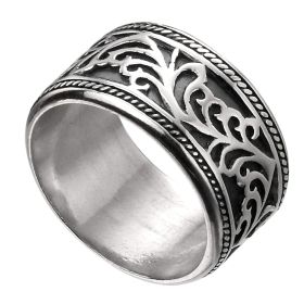 Wide Celtic Style Ring