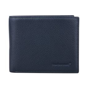 Fred Bennett Navy Blue Leather Wallet